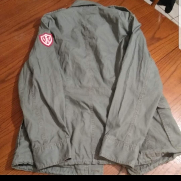 VTG Ralph Lauren Rugby Military Field Jacket RARE - Picture 5 of 5
